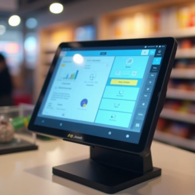 Retail store POS screen developed by KoalaTech